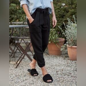 Frank & Eileen Eamon Jogger Sweatpant in Black Size S